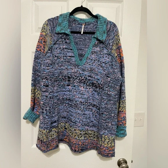 Free People “Season of the Sun” Sweater/Tunic - Size Small - Picture 1 of 5